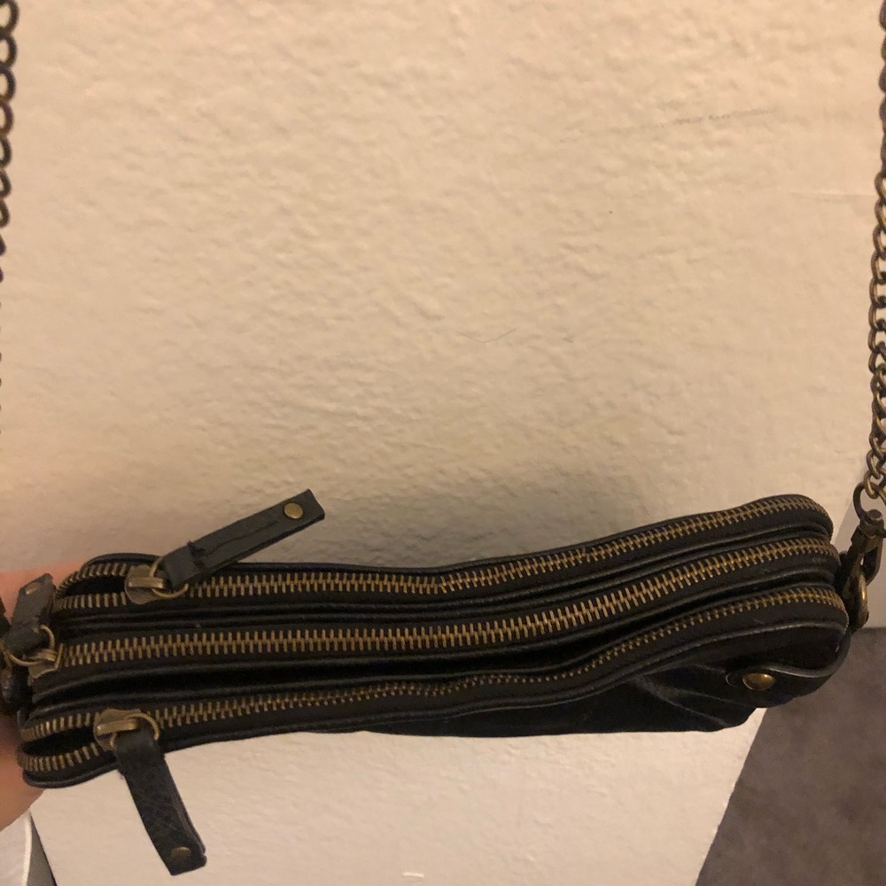 Black Purse With Chain - Picture 3 of 3